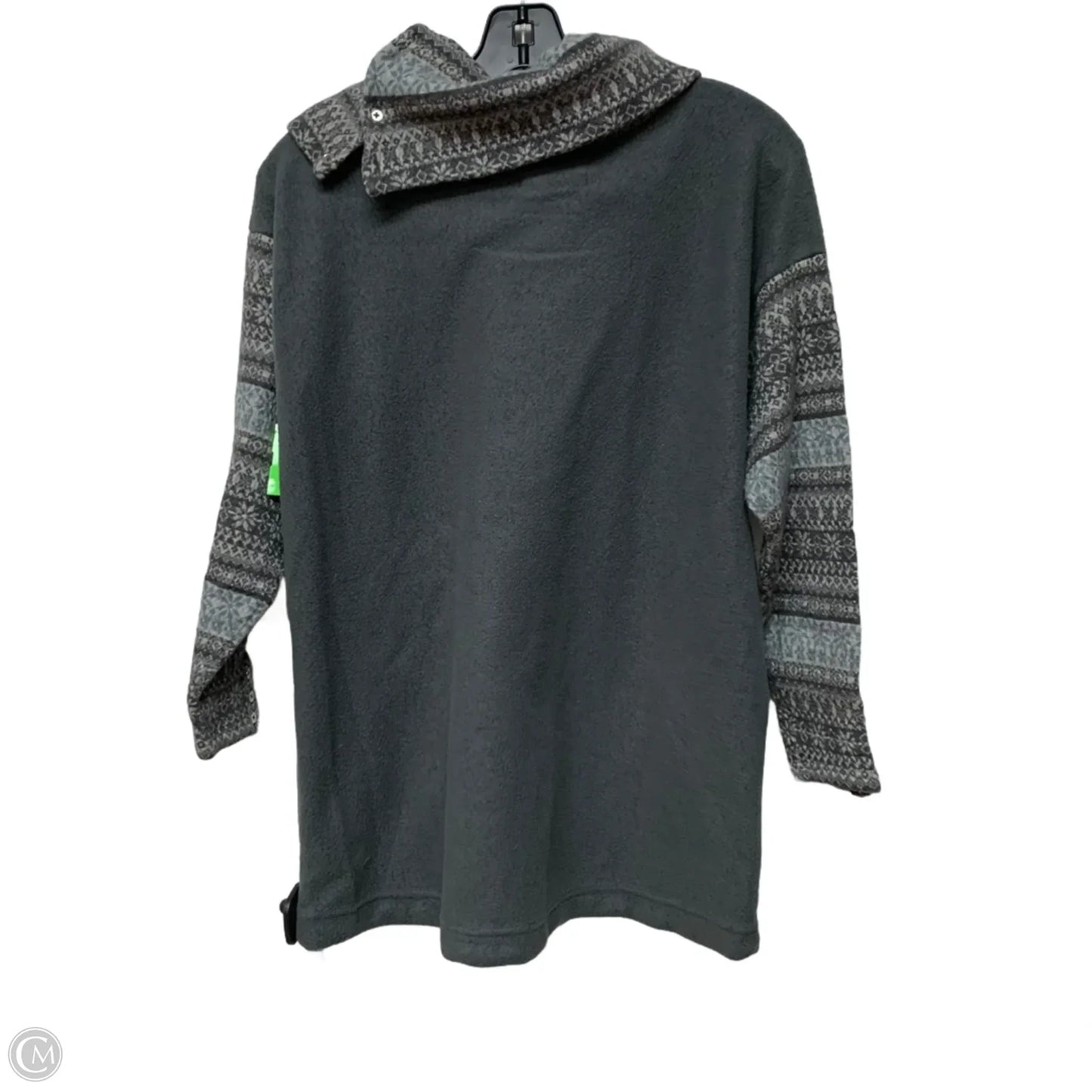 Sweatshirt Collar By Saturday/sunday In Grey, Size: M