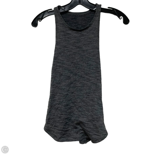 Athletic Tank Top By Lululemon In Grey, Size: Xs