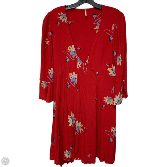 Dress Casual Short By Free People In Red, Size: S