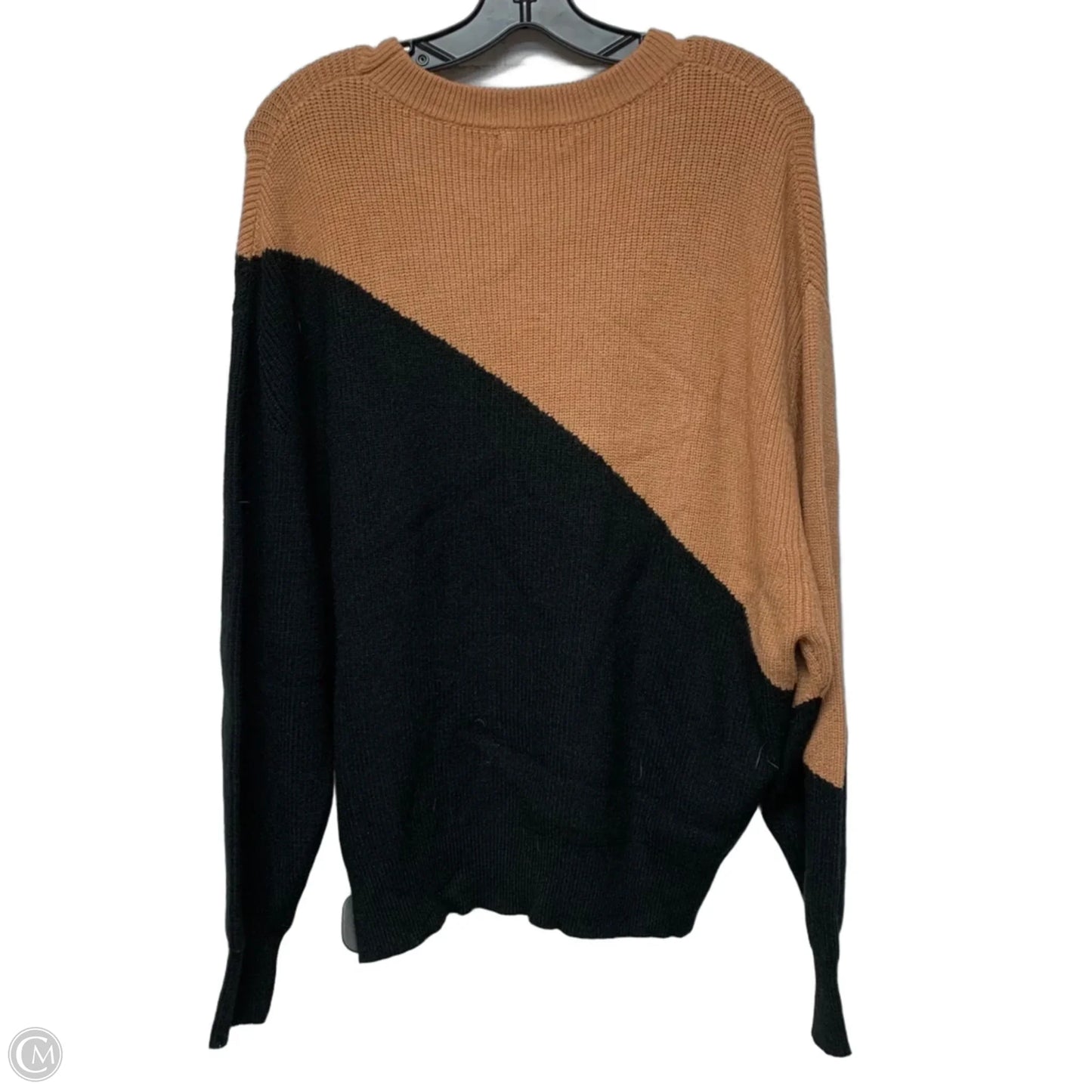 Sweater By Lush In Black & Brown, Size: M