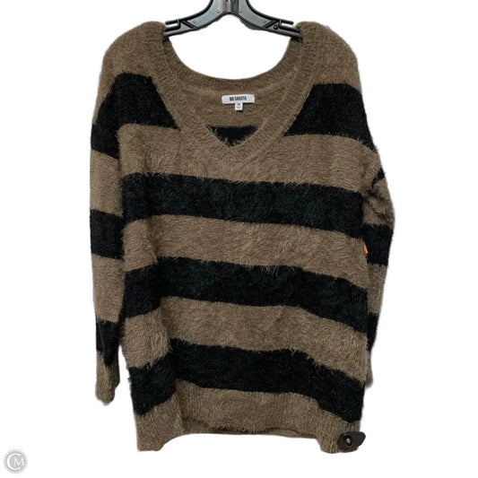 Sweater By Bb Dakota In Black & Brown, Size: M