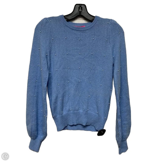 Sweater Designer By Lilly Pulitzer In Blue, Size: Xs
