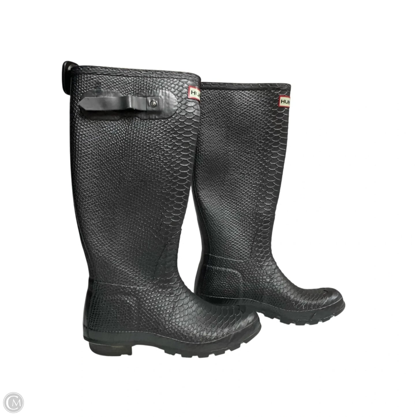 Boots Rain By Hunter In Grey, Size: 7