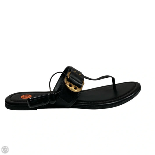 Sandals Designer By Tory Burch In Black, Size: 8.5