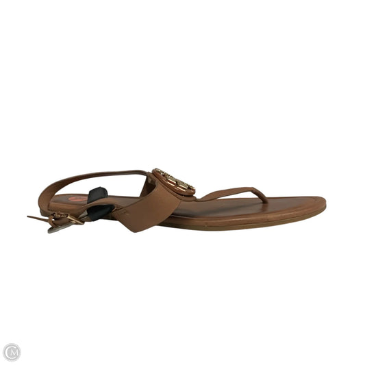 Sandals Designer By Tory Burch In Brown, Size: 8.5