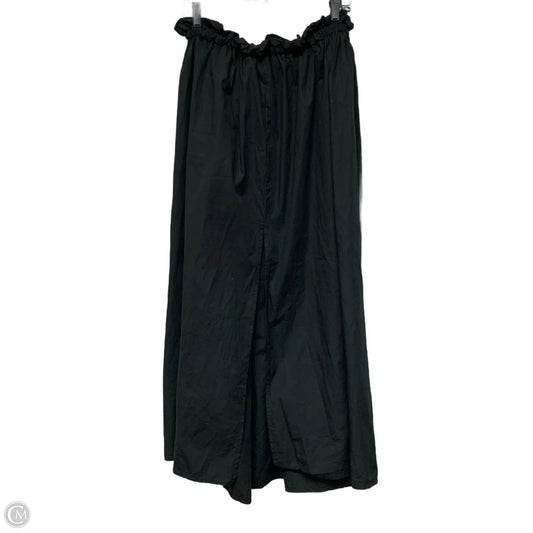 Skirt Maxi By Anthropologie In Black, Size: L