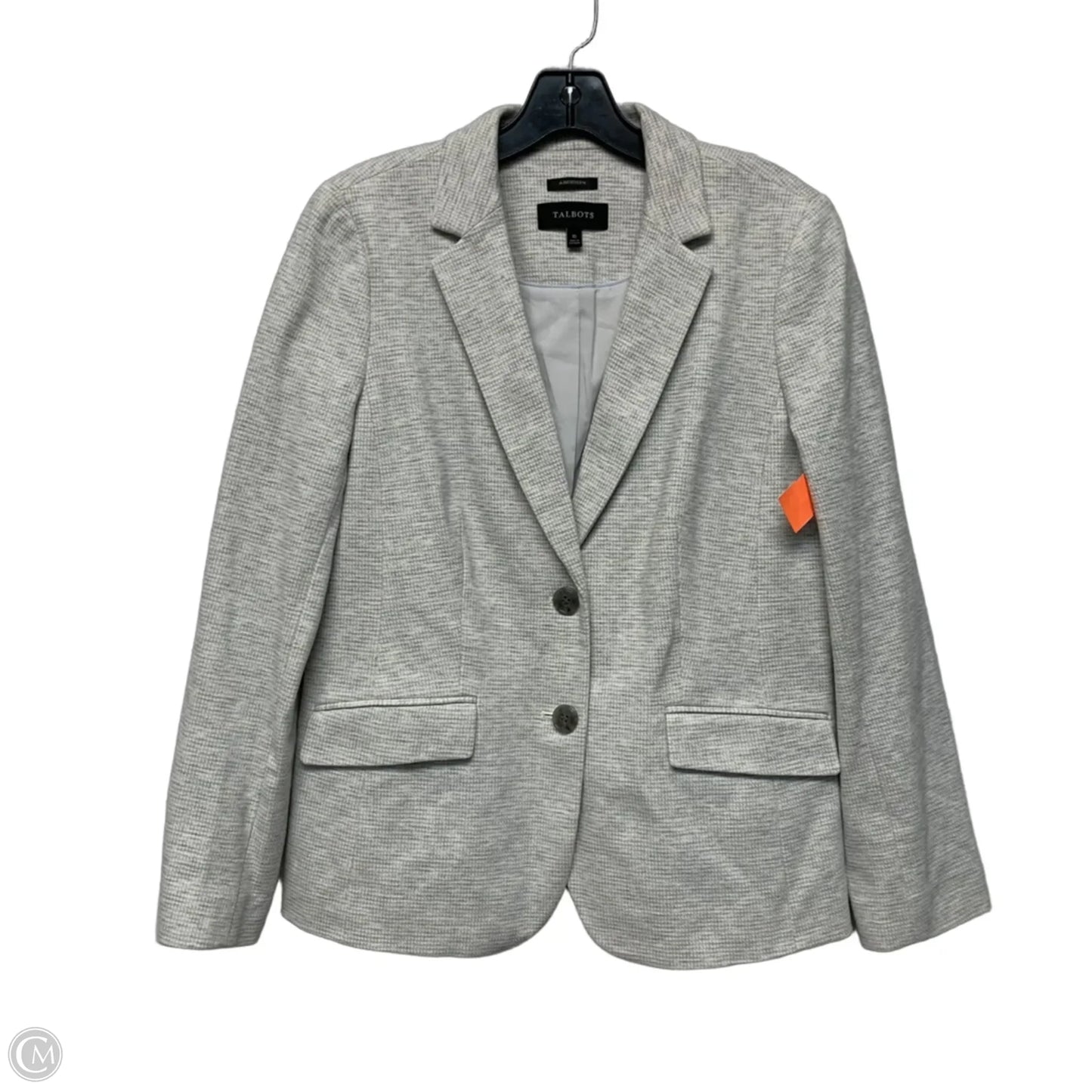 Blazer By Talbots In Grey, Size: M