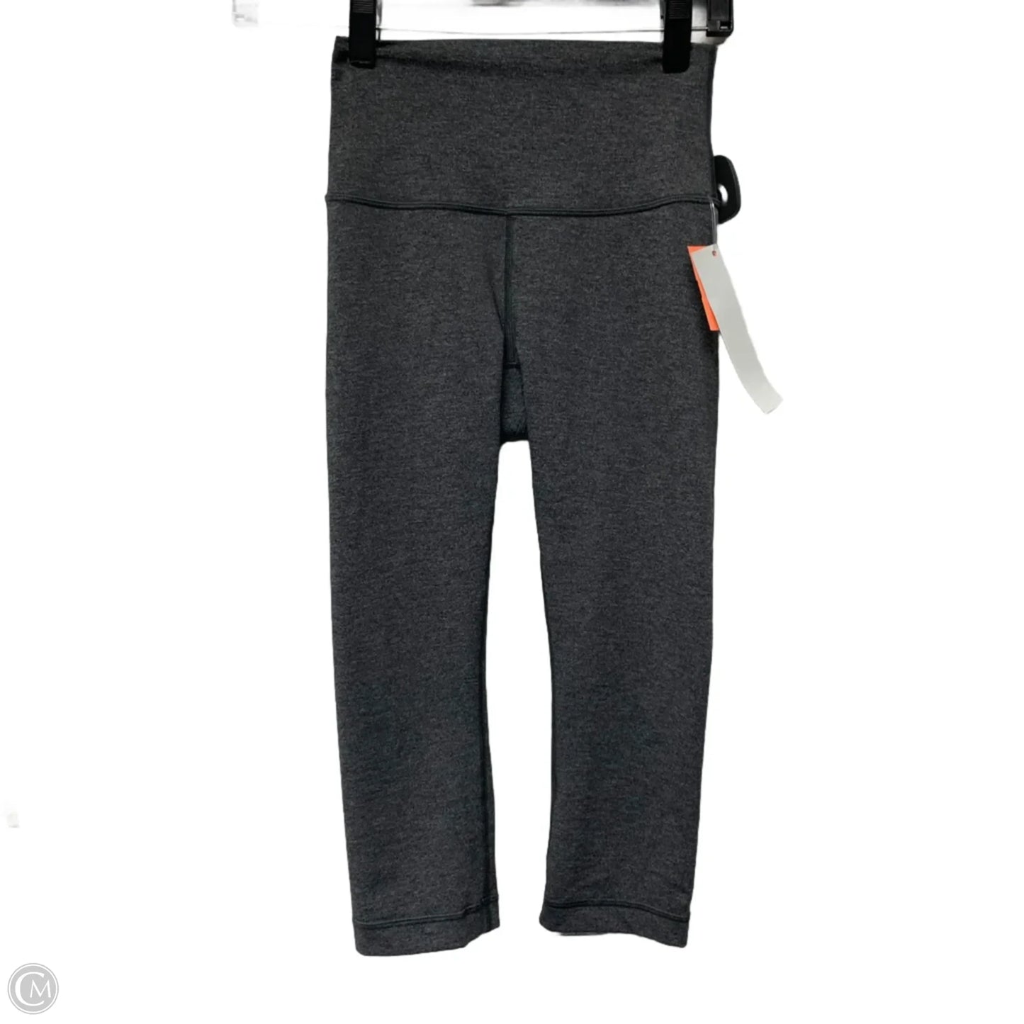 Athletic Leggings Capris By Lululemon In Grey, Size: Xs