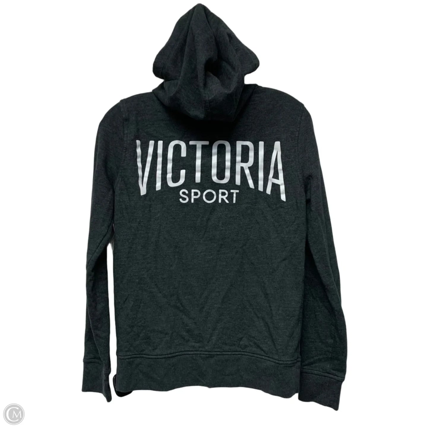 Athletic Jacket By Victorias Secret In Grey, Size: Xs
