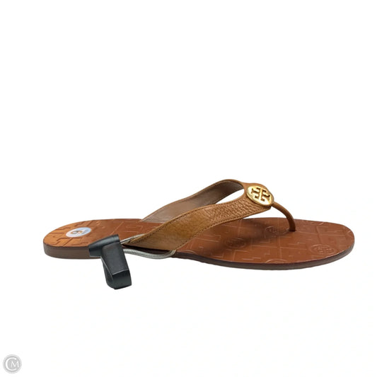 Sandals Designer By Tory Burch In Brown, Size: 6