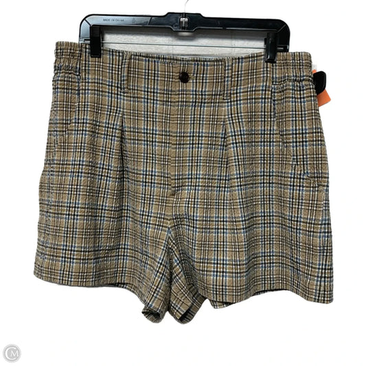 Shorts By Madewell In Blue & Brown, Size: 14