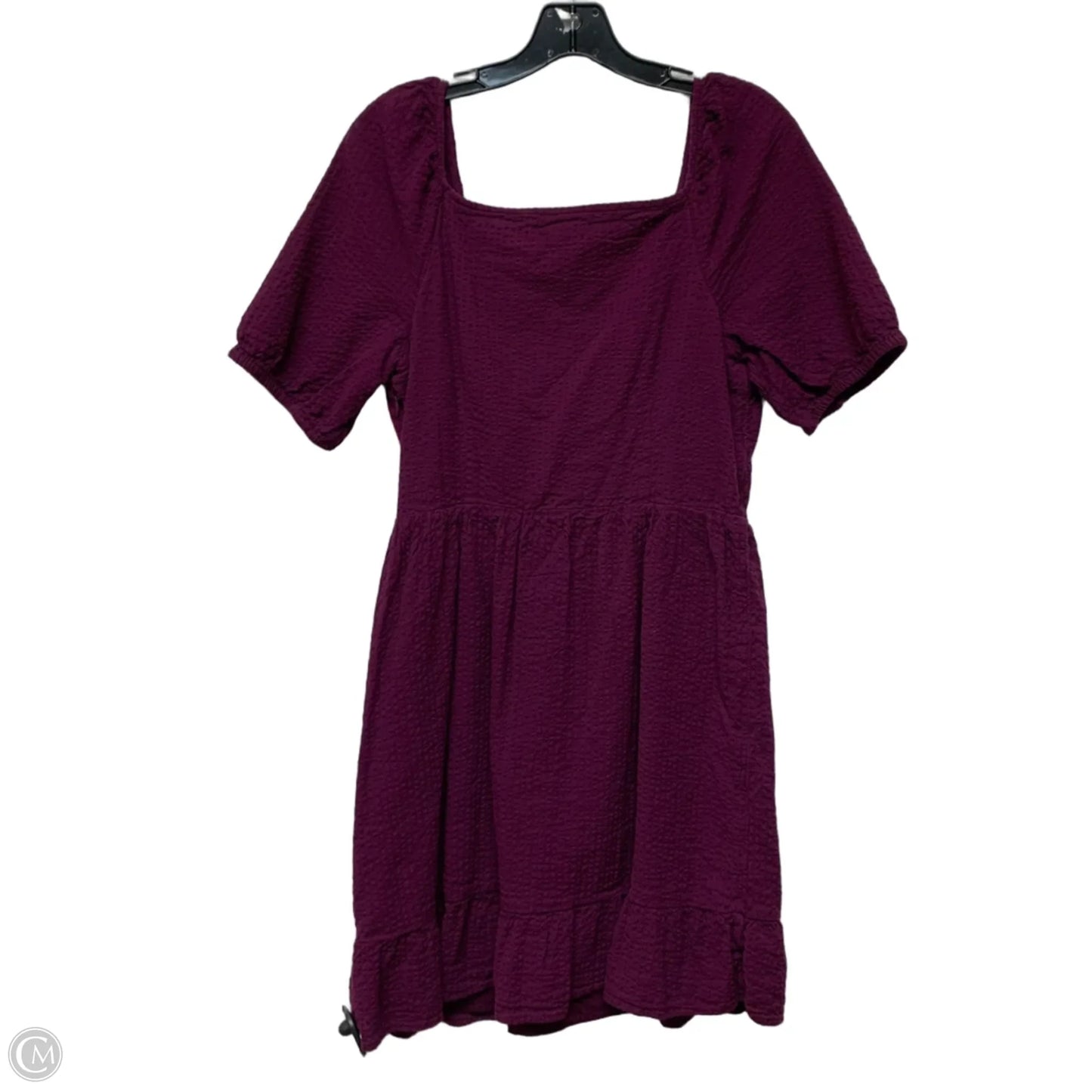 Dress Casual Short By Loft In Purple, Size: M