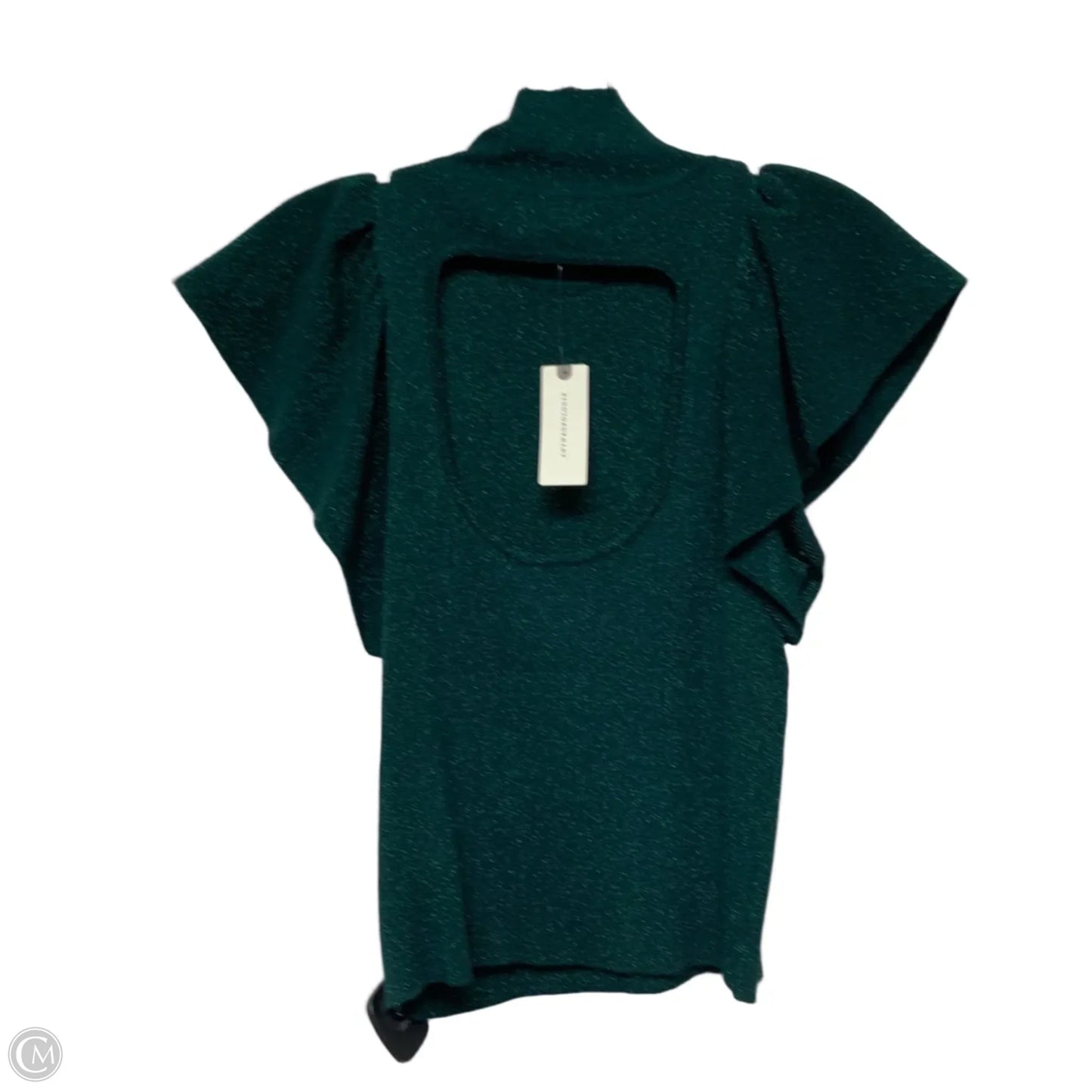 Top Short Sleeve By Maeve In Green, Size: S