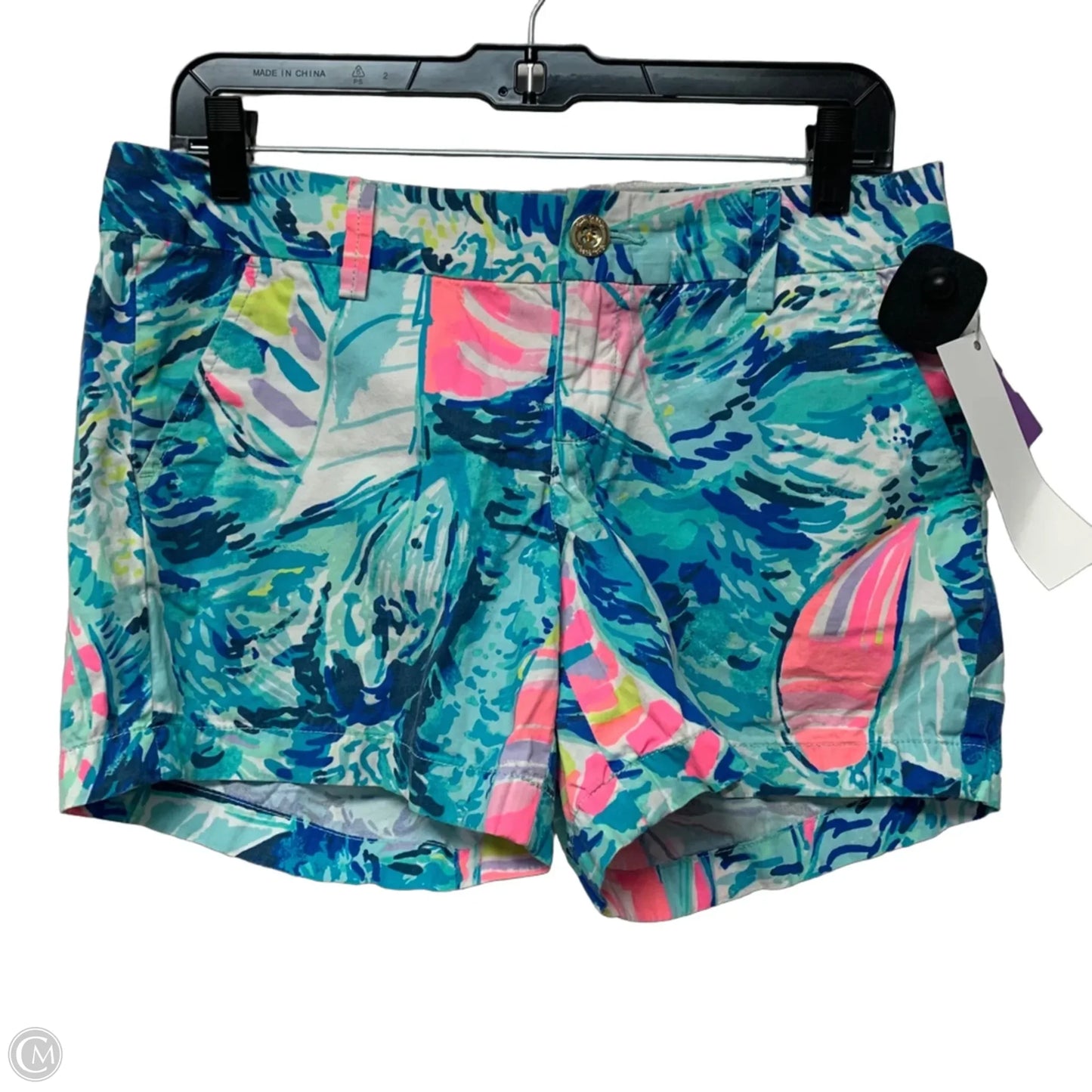 Shorts Designer By Lilly Pulitzer In Blue, Size: 4