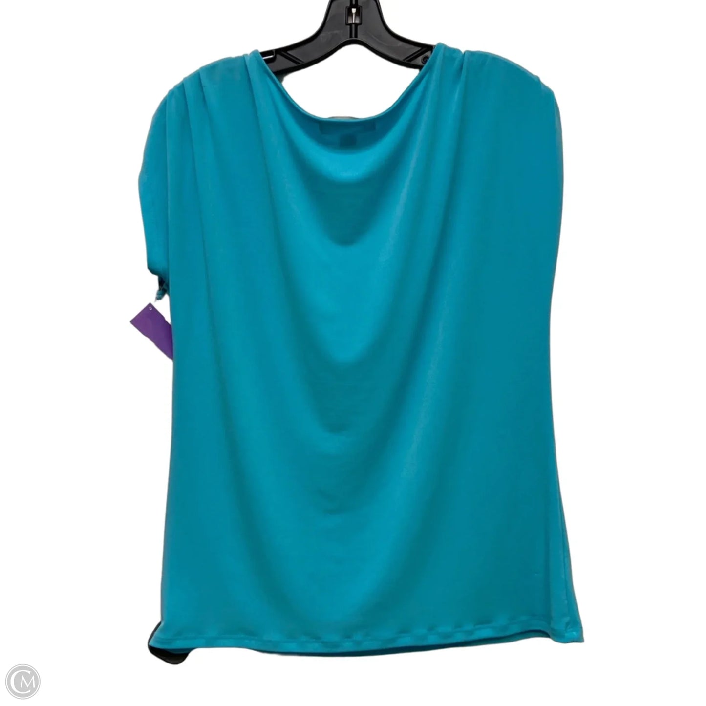 Top Short Sleeve By Michael By Michael Kors In Blue, Size: L
