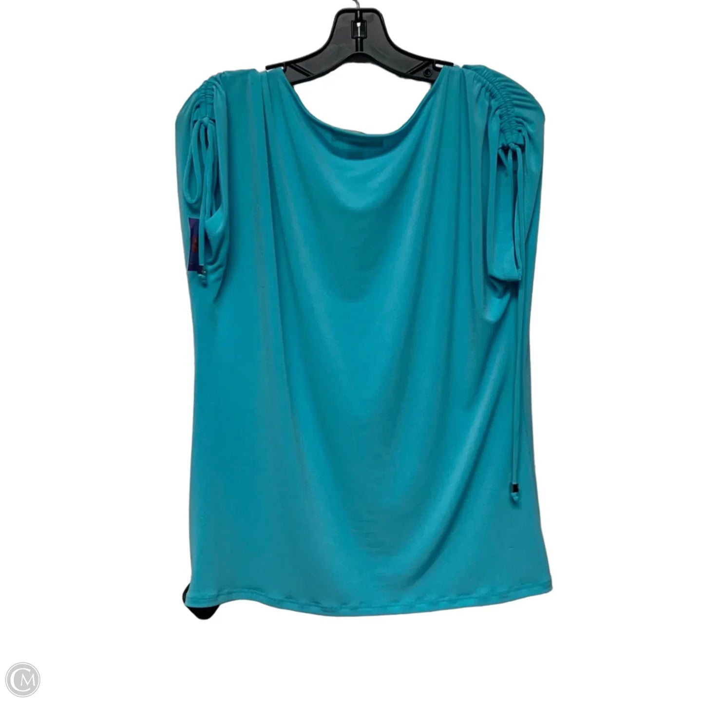 Top Short Sleeve By Michael By Michael Kors In Blue, Size: L