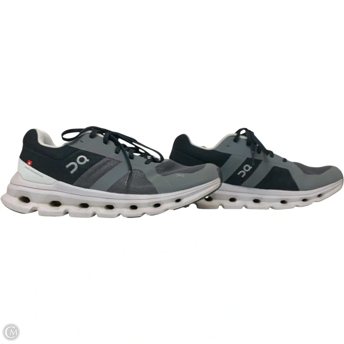Shoes Athletic By On Cloud In Black & Grey, Size: 9.5