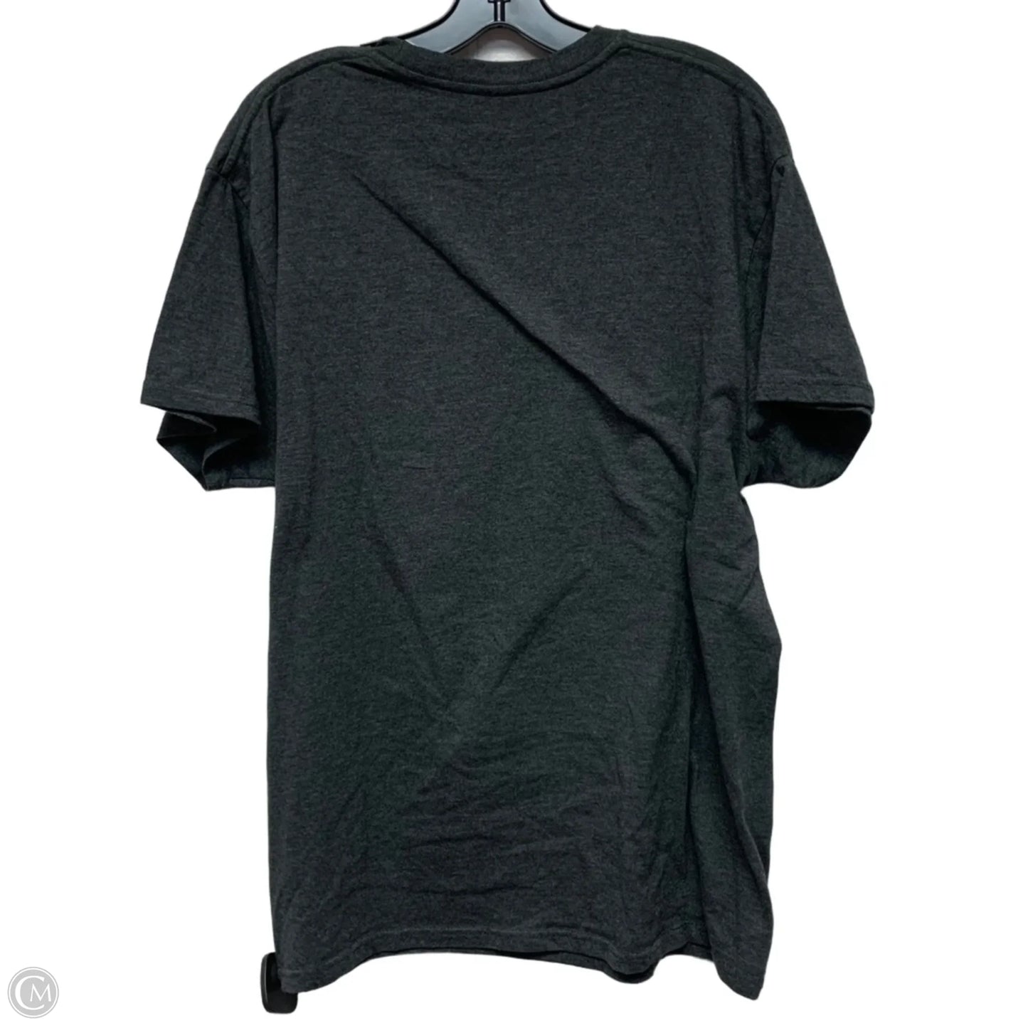 Top Short Sleeve By Nirvana In Grey, Size: 2x