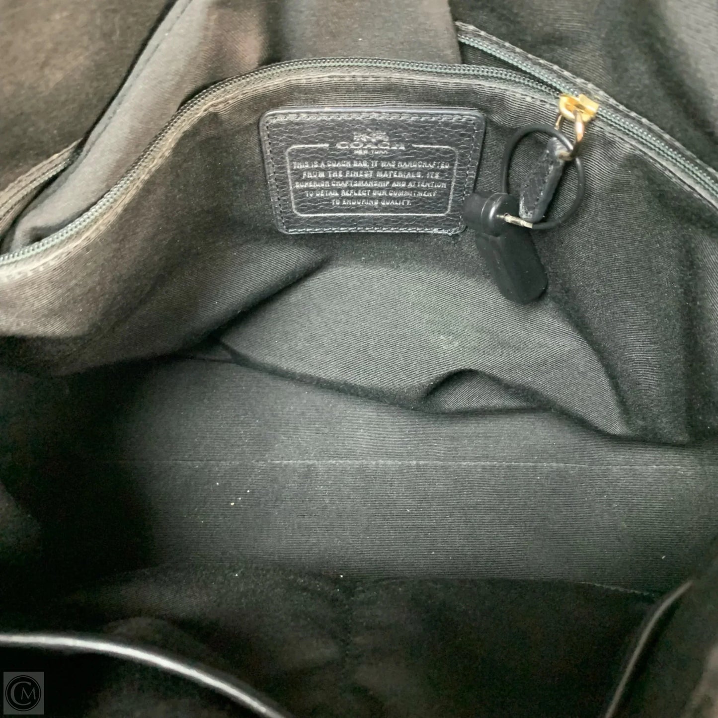 Handbag Designer By Coach, Size: Medium