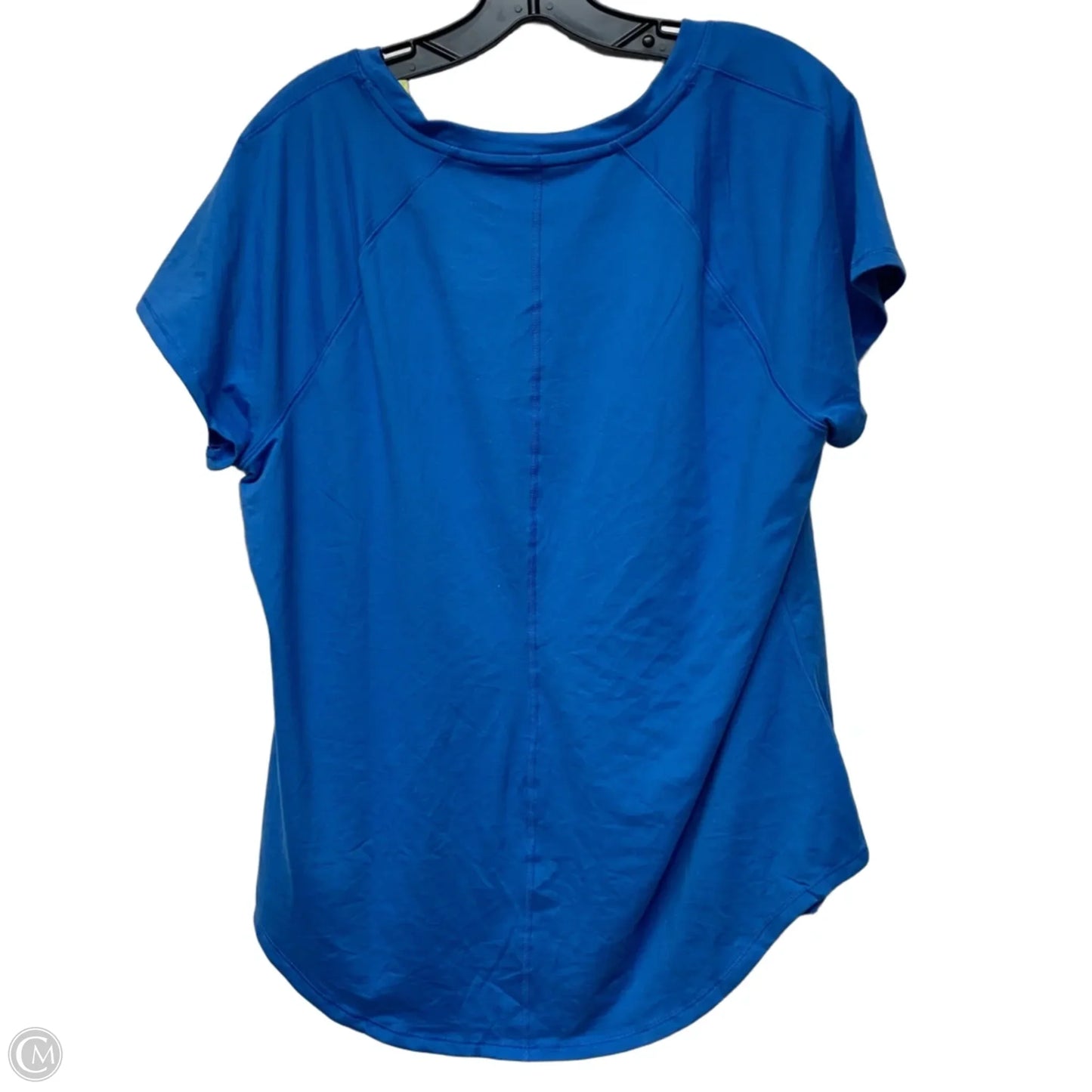 Athletic Top Short Sleeve By All In Motion In Blue, Size: 1x