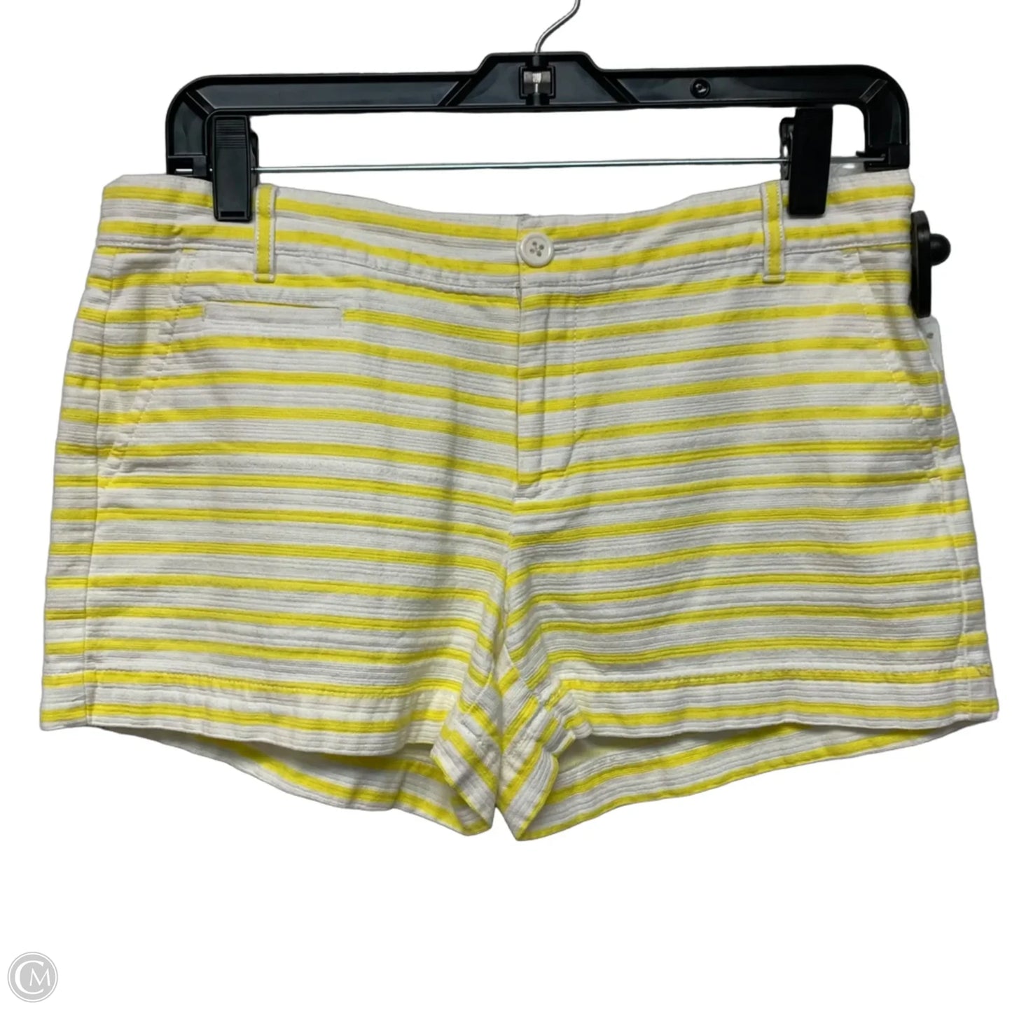 Shorts By Gap In White & Yellow, Size: 2