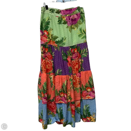 Skirt Designer By Farm Rio In Multi-colored, Size: M