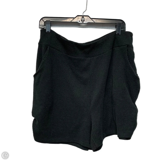 Shorts By White Birch In Black, Size: 1x