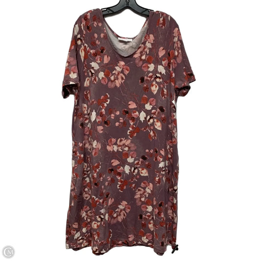 Dress Casual Short By Pure Jill In Purple, Size: Xl