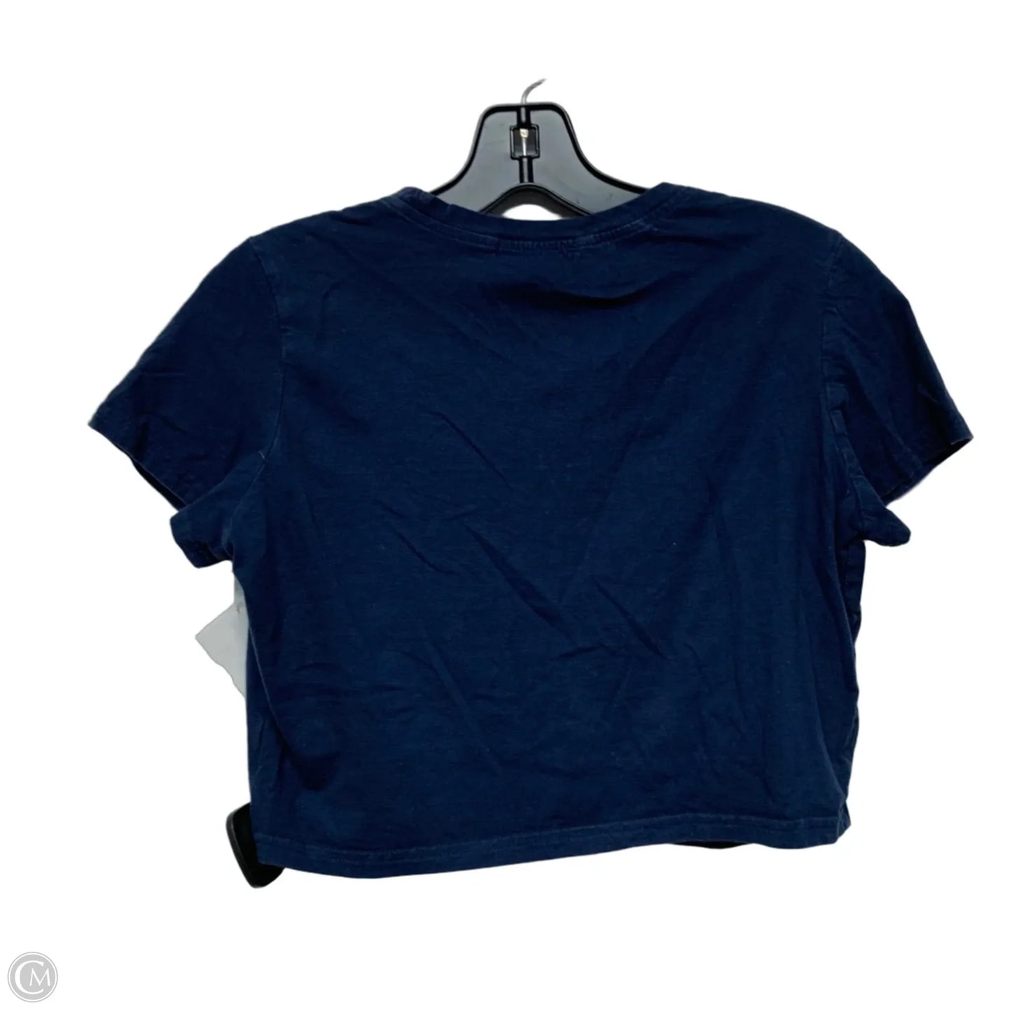 Top Short Sleeve By Shein In Blue, Size: S