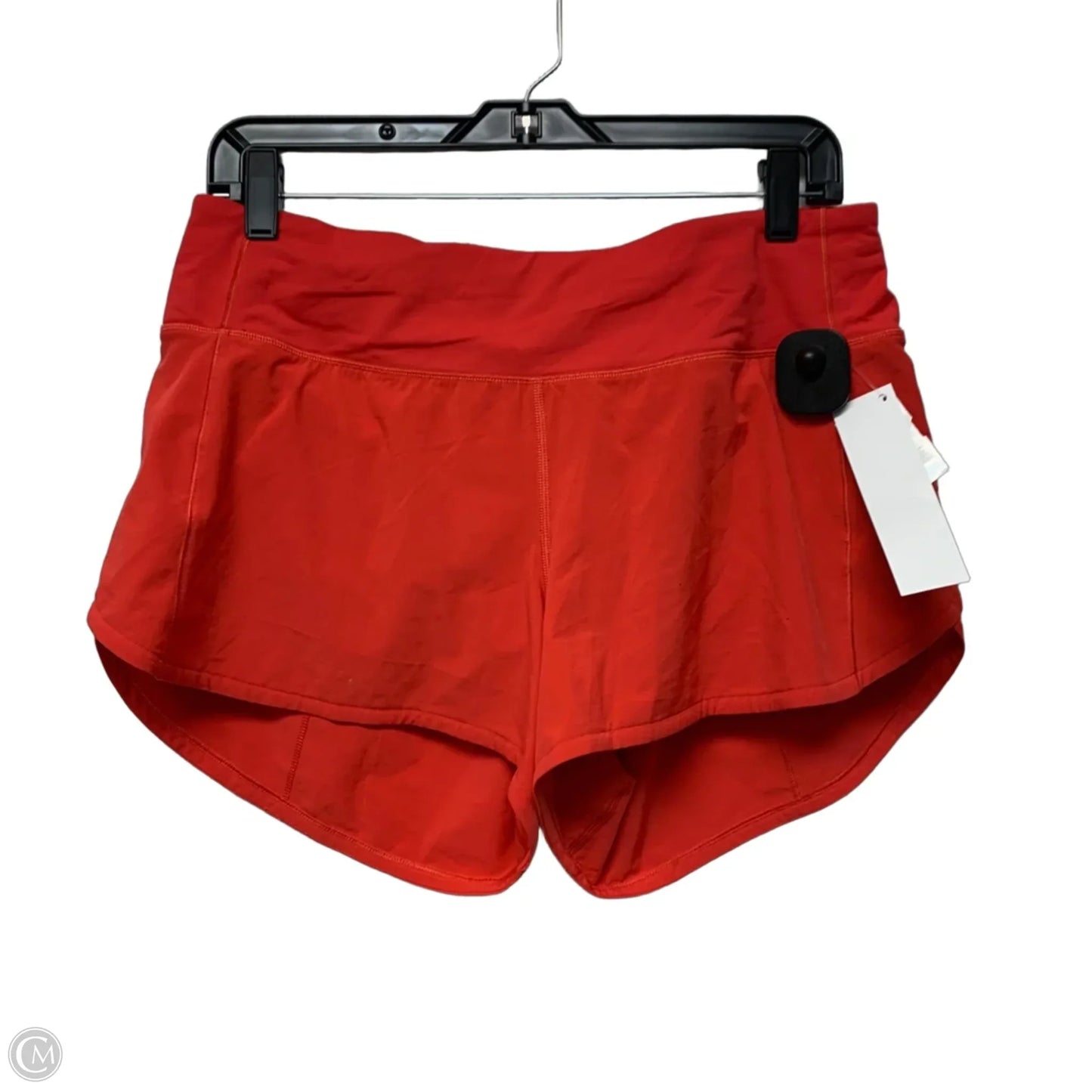 Athletic Shorts By Lululemon In Red, Size: M