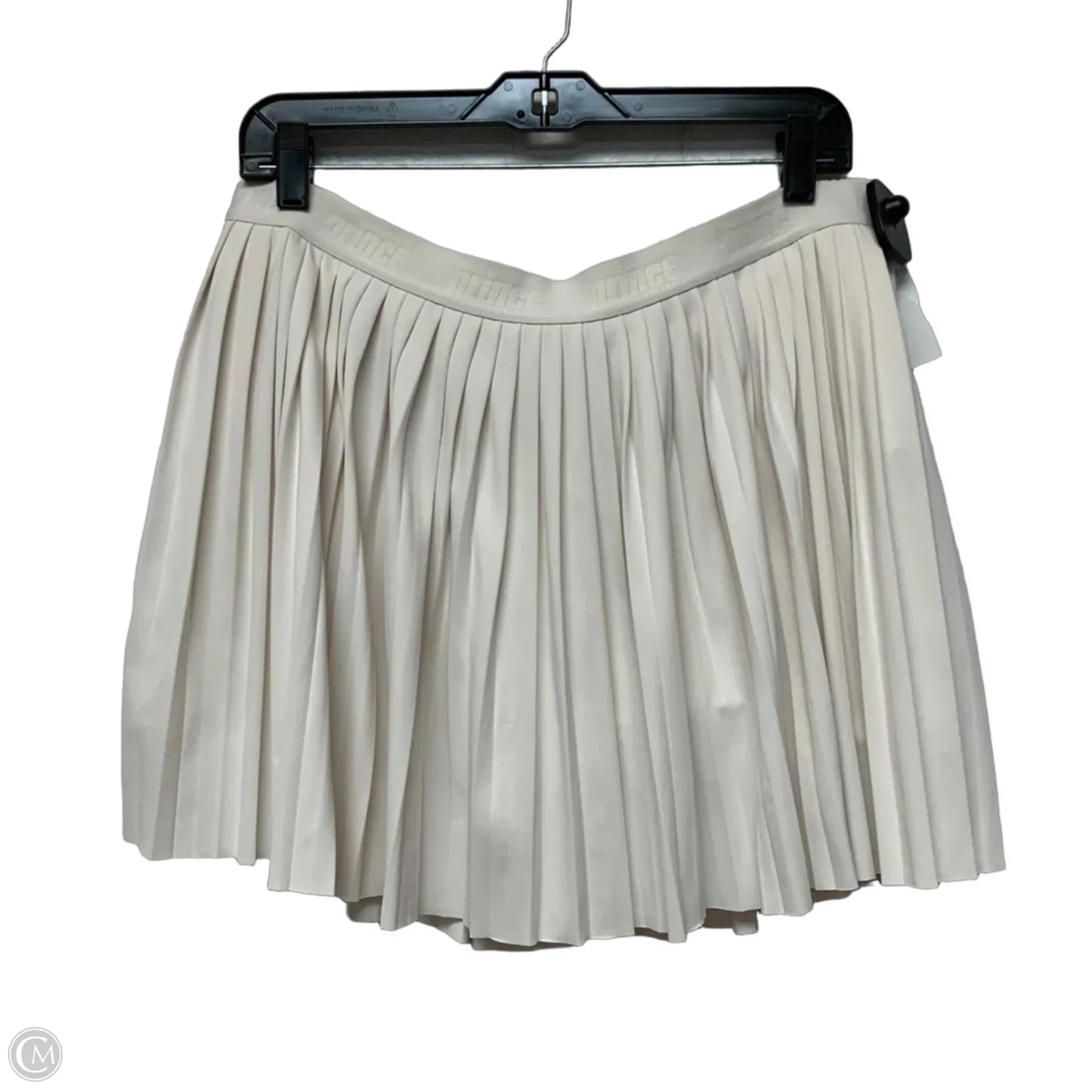 Athletic Skort By Prince In Cream, Size: L