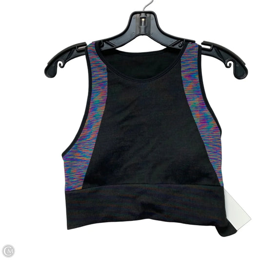 Athletic Bra By Lululemon In Black & Purple, Size: M