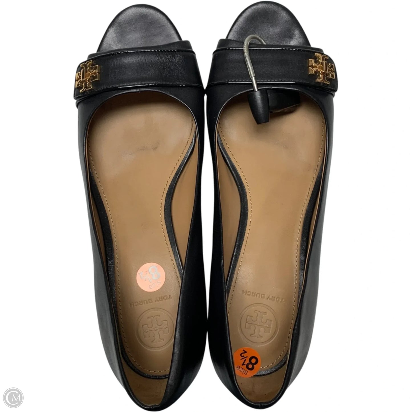 Shoes Designer By Tory Burch In Black, Size: 8.5