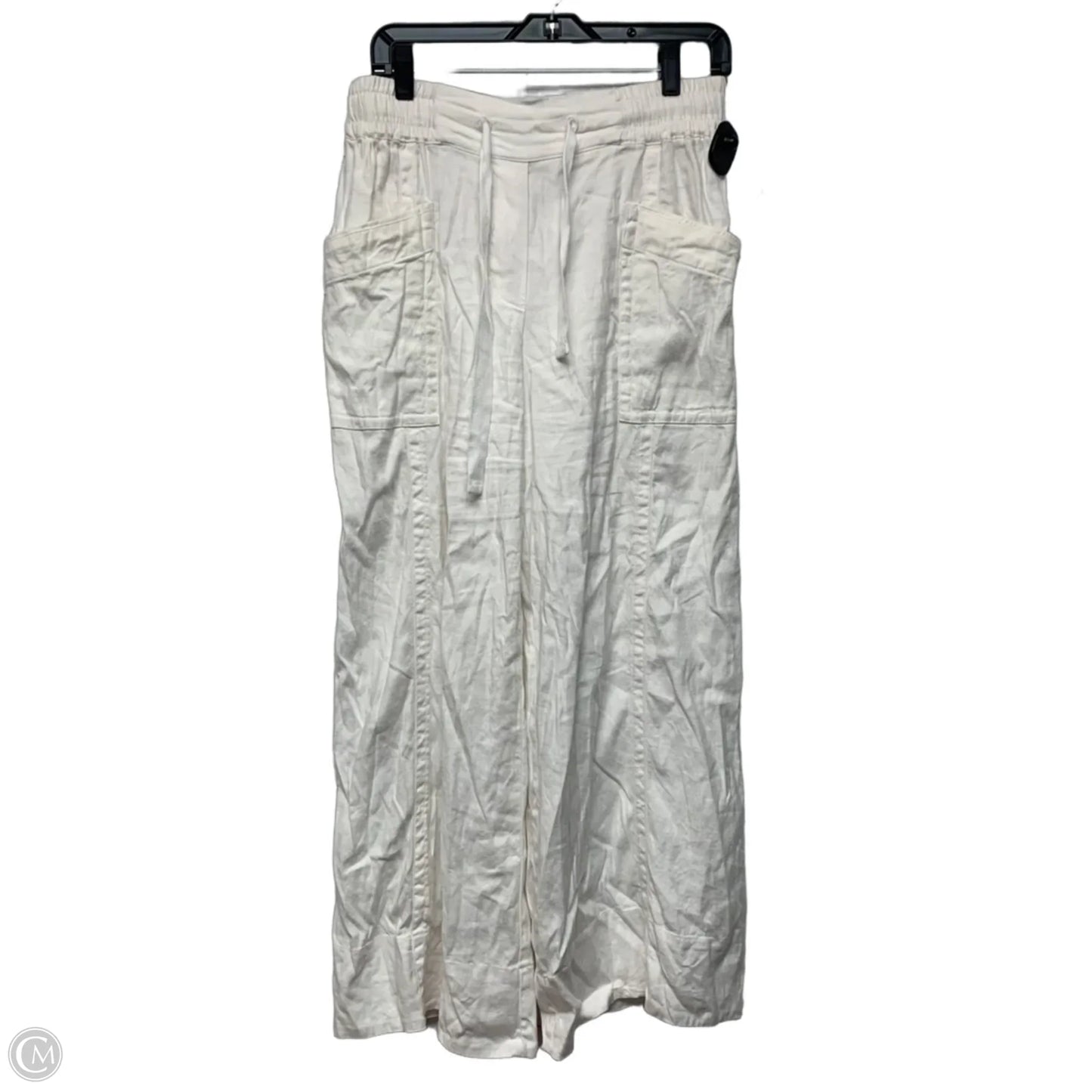 Pants Wide Leg By Maeve In Ivory, Size: S