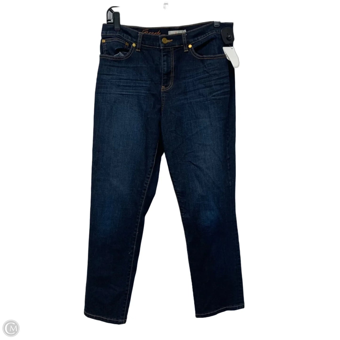 Jeans Designer By Tory Burch In Blue Denim, Size: 8
