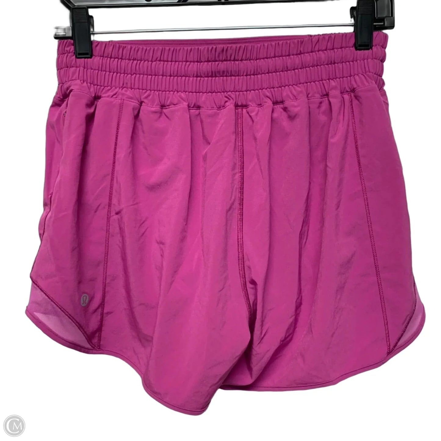 Athletic Shorts By Lululemon In Pink, Size: M