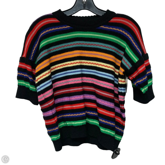 Sweater Short Sleeve By Molli In Multi-colored, Size: S