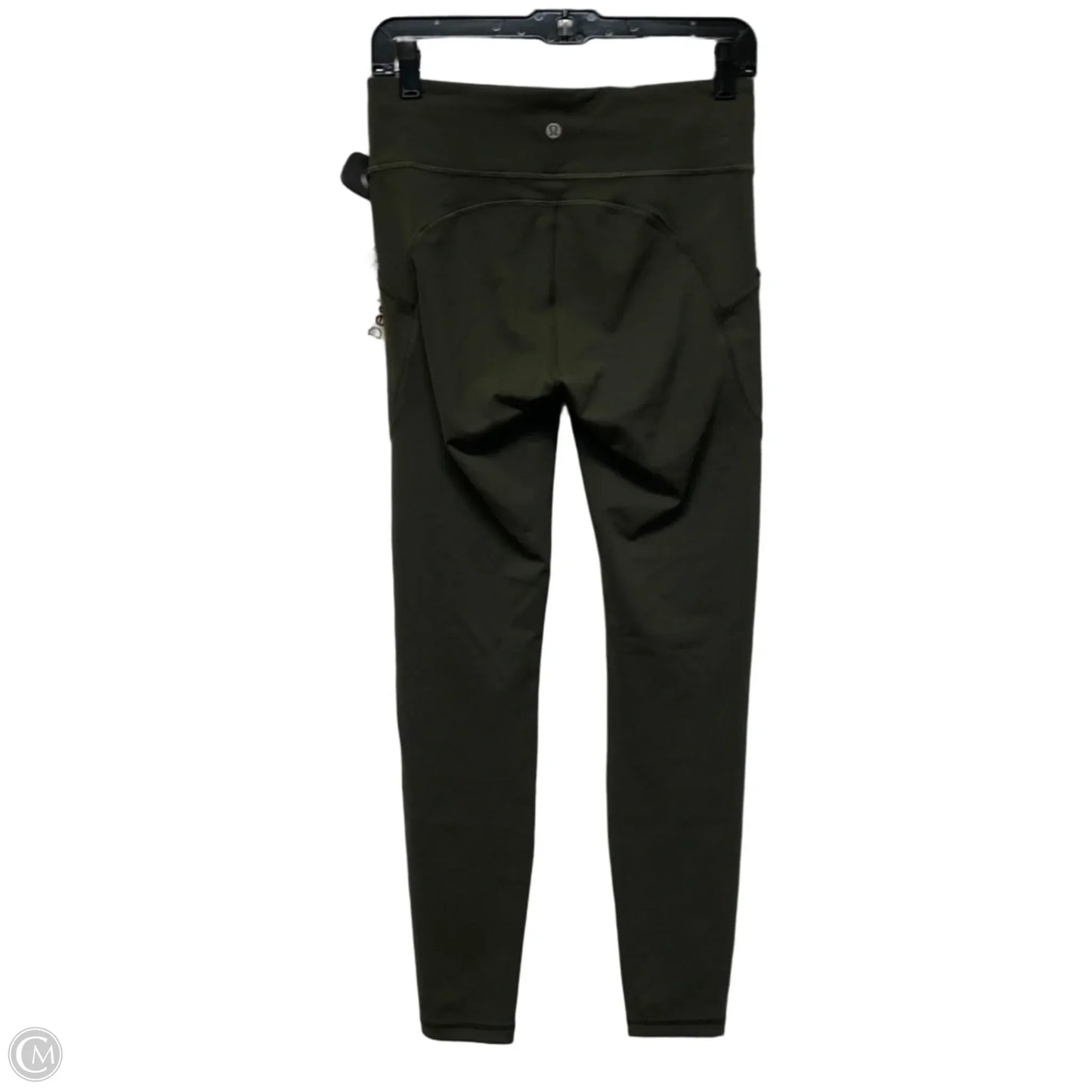 Athletic Leggings By Lululemon In Green, Size: M
