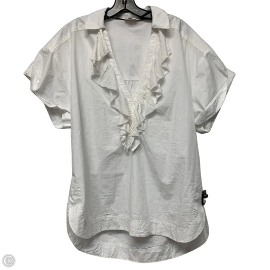 Top Short Sleeve By Pilcro In White, Size: M
