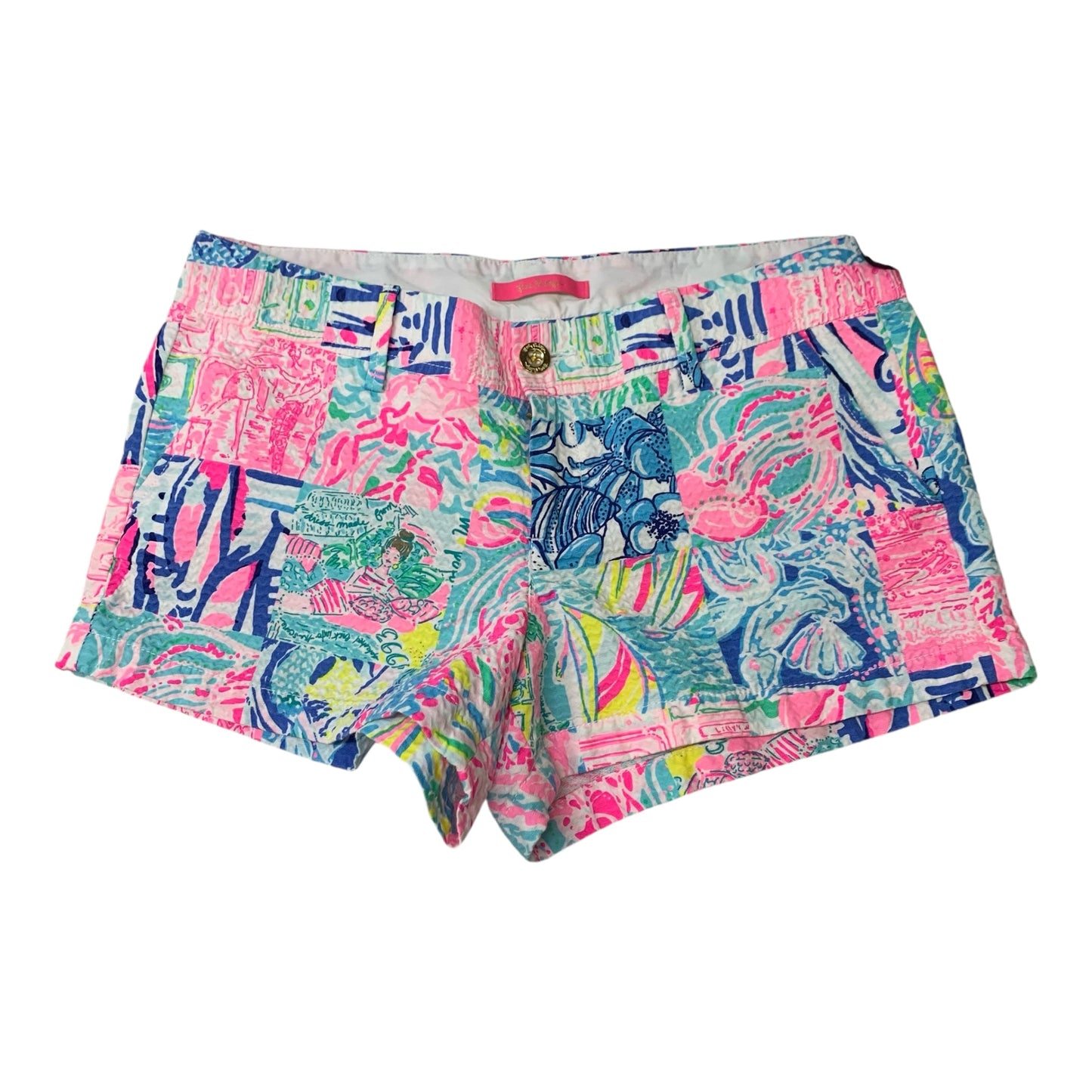 Shorts Designer By Lilly Pulitzer In Multi-colored, Size: 12