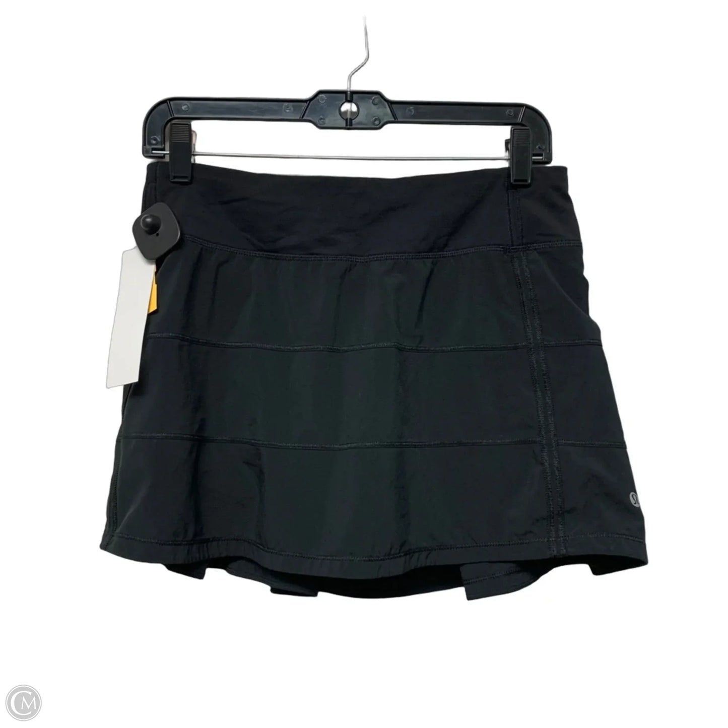 Athletic Skort By Lululemon In Black, Size: S