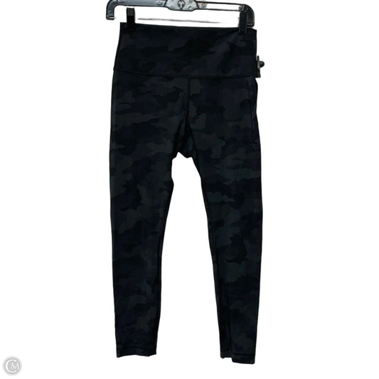Athletic Leggings By Lululemon In Camouflage Print, Size: M
