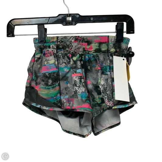 Athletic Shorts By Lululemon In Multi-colored, Size: Xs