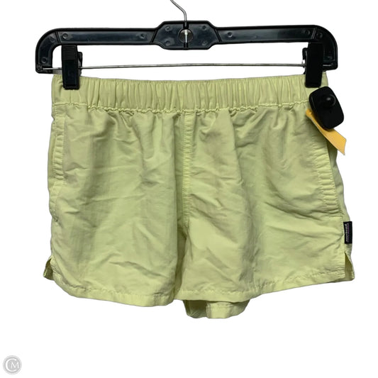 Athletic Shorts By Patagonia In Yellow, Size: Xs