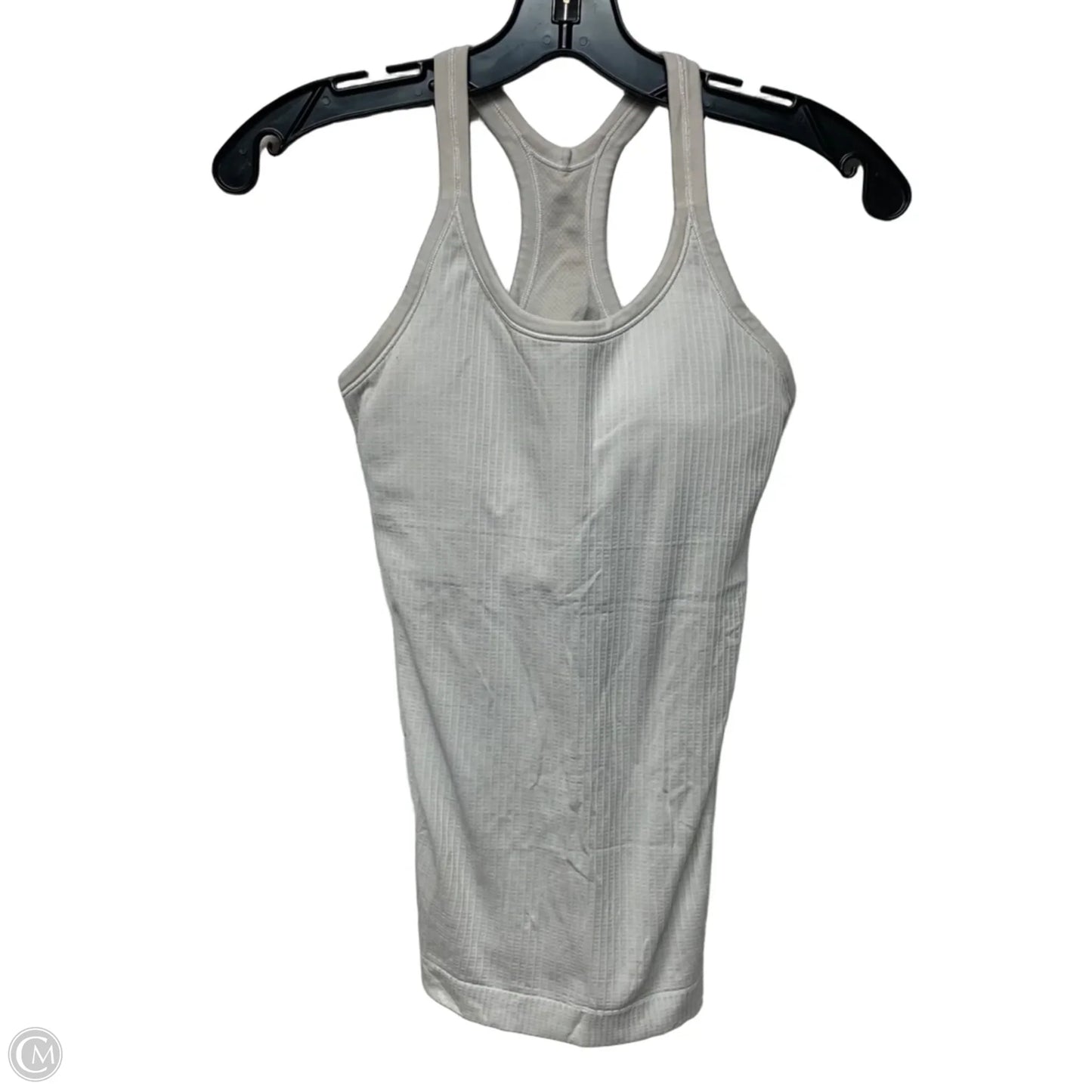 Athletic Tank Top By Lululemon In White, Size: S