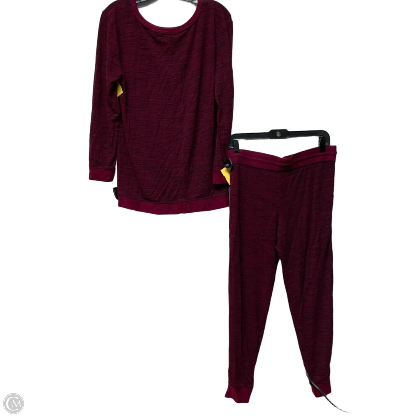 Lounge Set Pants By Felina In Purple, Size: M