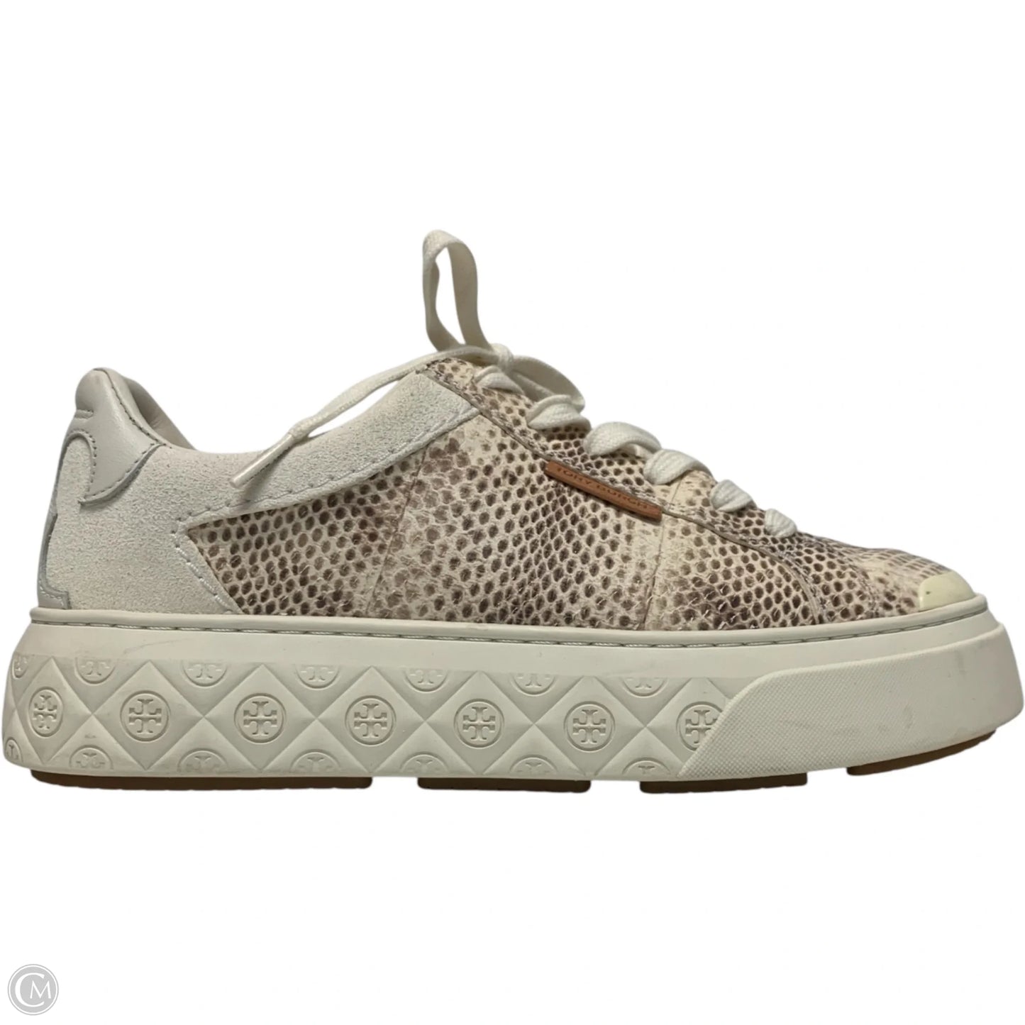 Shoes Designer By Tory Burch In Snakeskin Print, Size: 7.5