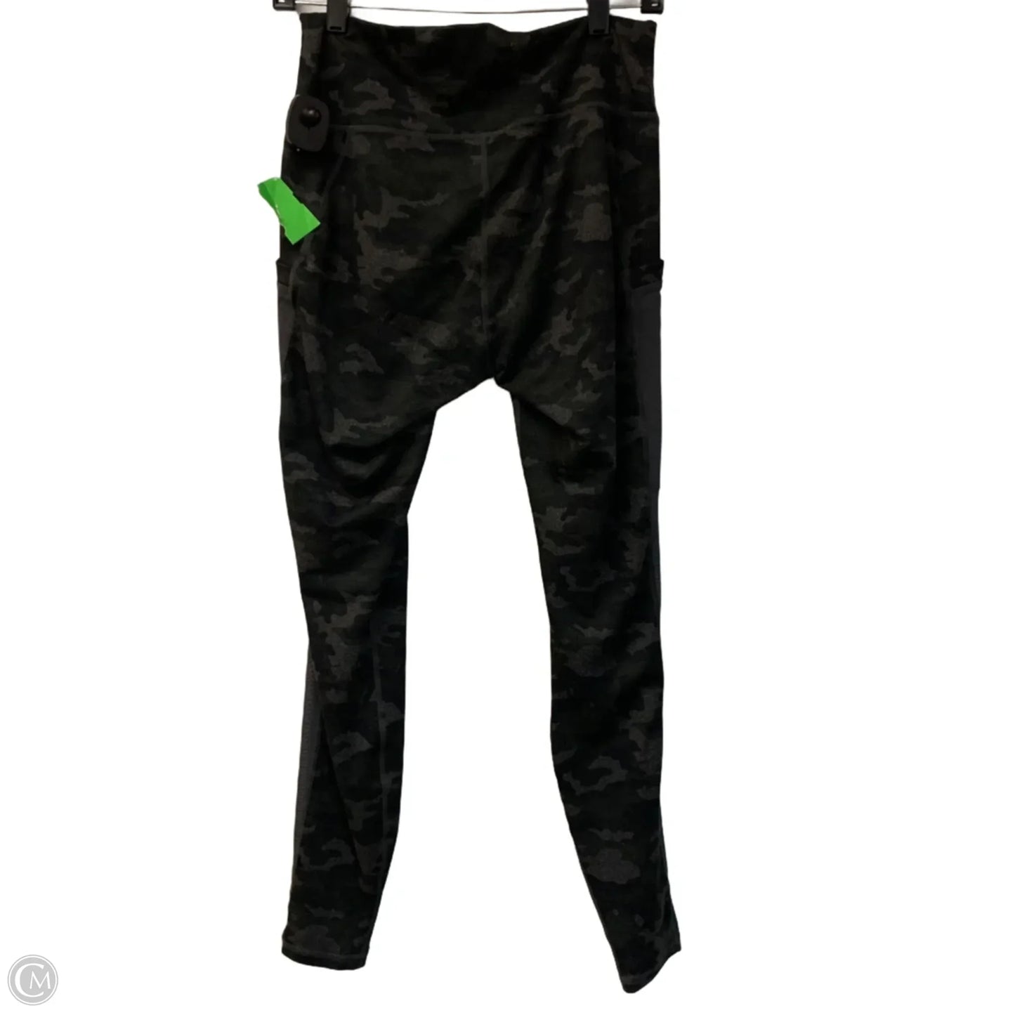 Athletic Leggings By Fabletics In Camouflage Print, Size: M