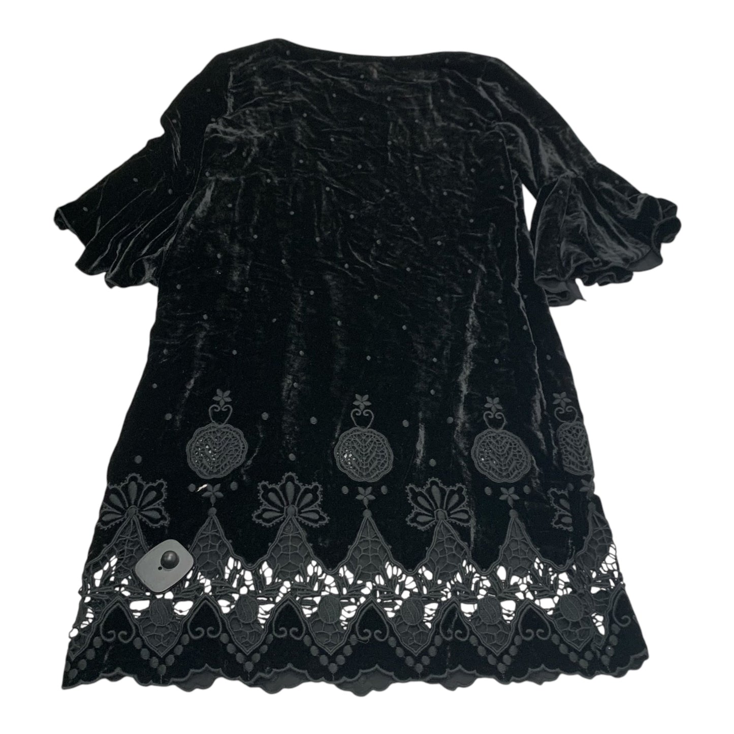 Dress Designer By Johnny Was In Black, Size: S