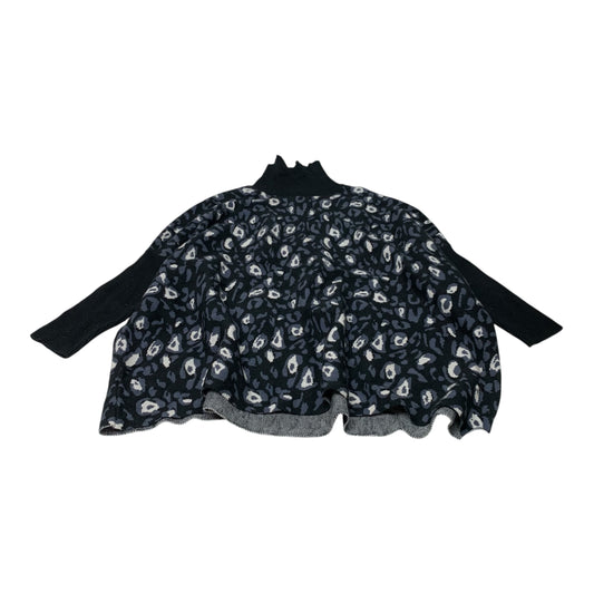 Sweater By Limited In Black & Blue, Size: Xl